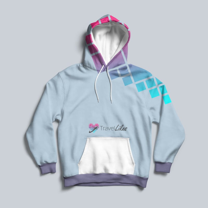 Sudadera Travel Likes Gris